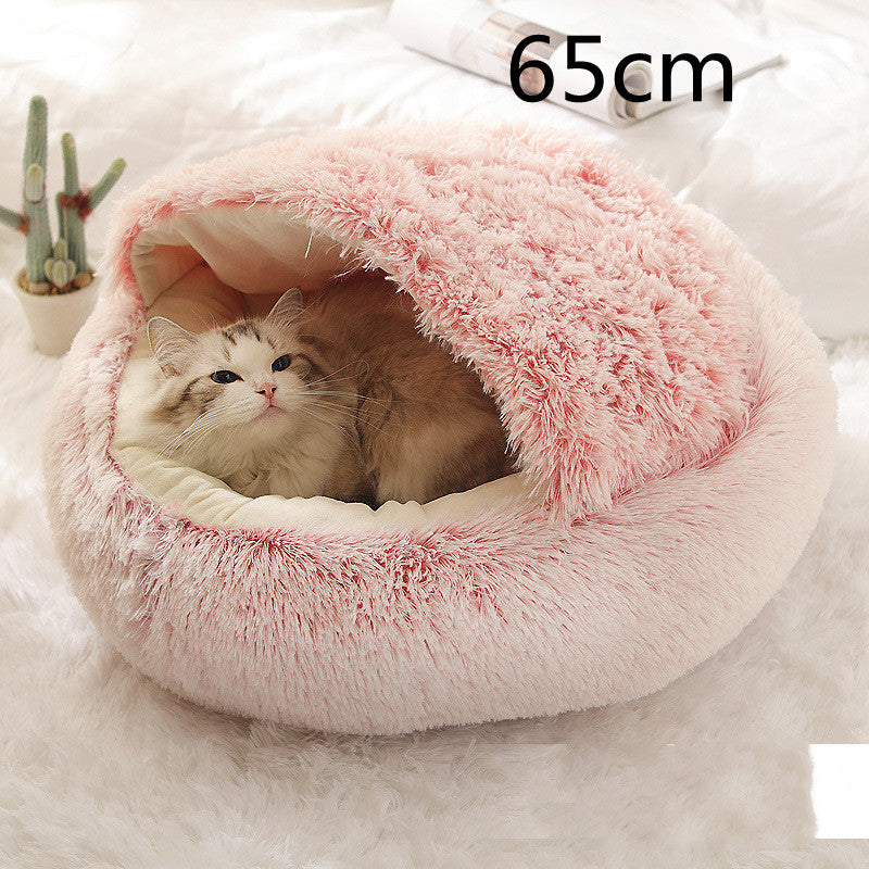 Pet Dog And Cat Bed Round