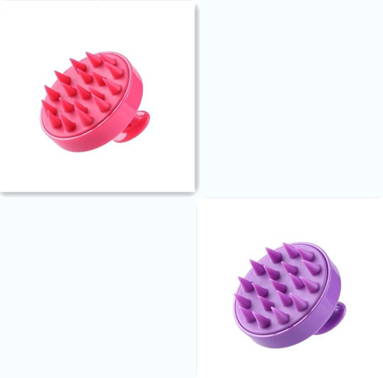 Silicone Shampoo Massage Scalp Hair Brush