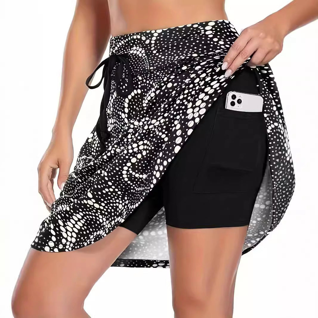 Women's Printed Two-piece Shorts