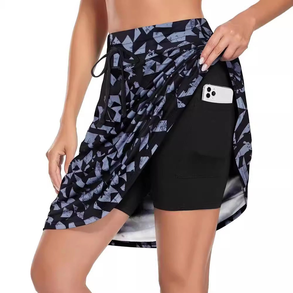 Women's Printed Two-piece Shorts