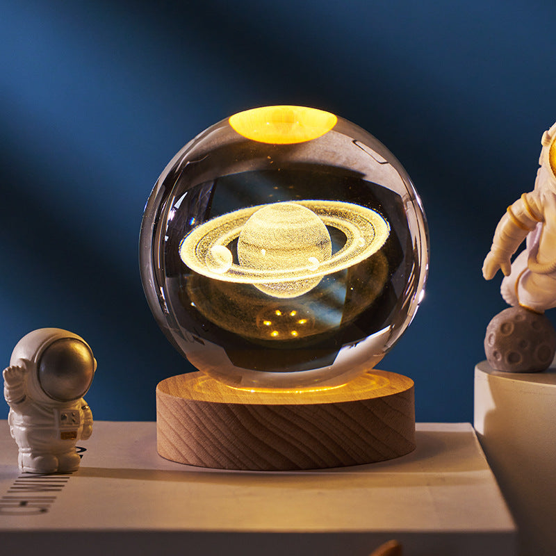 3D Planetary Design Night Lamp