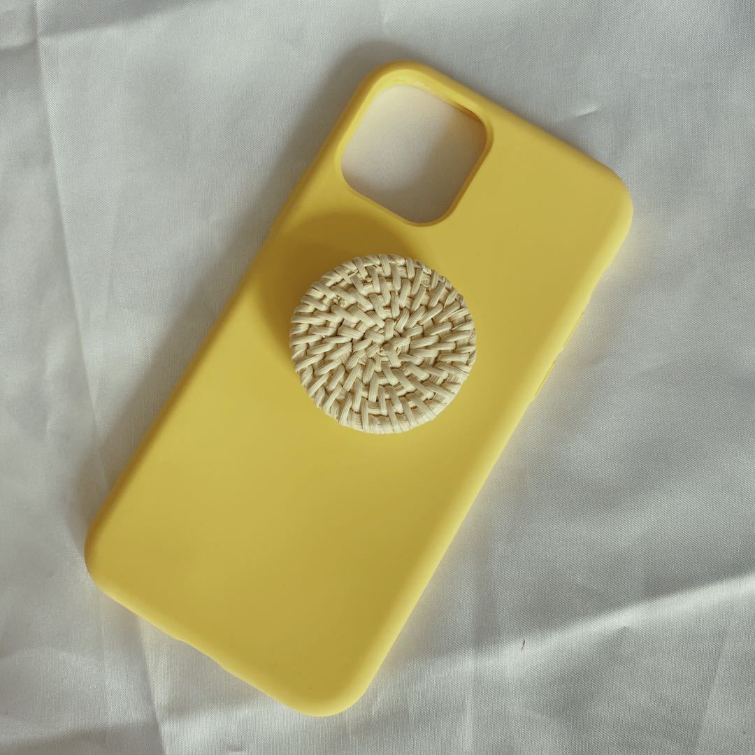 Bamboo Woven Mobile Case