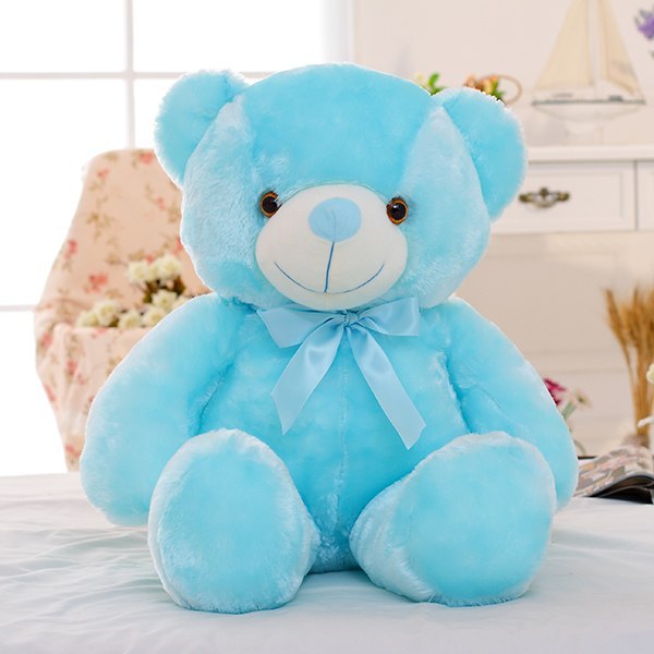 LED Teddy Bear Stuffed Pillow