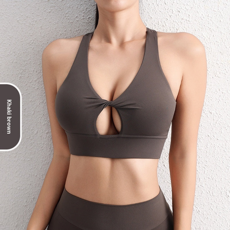 Hollow Shape Push-up Workout Bra