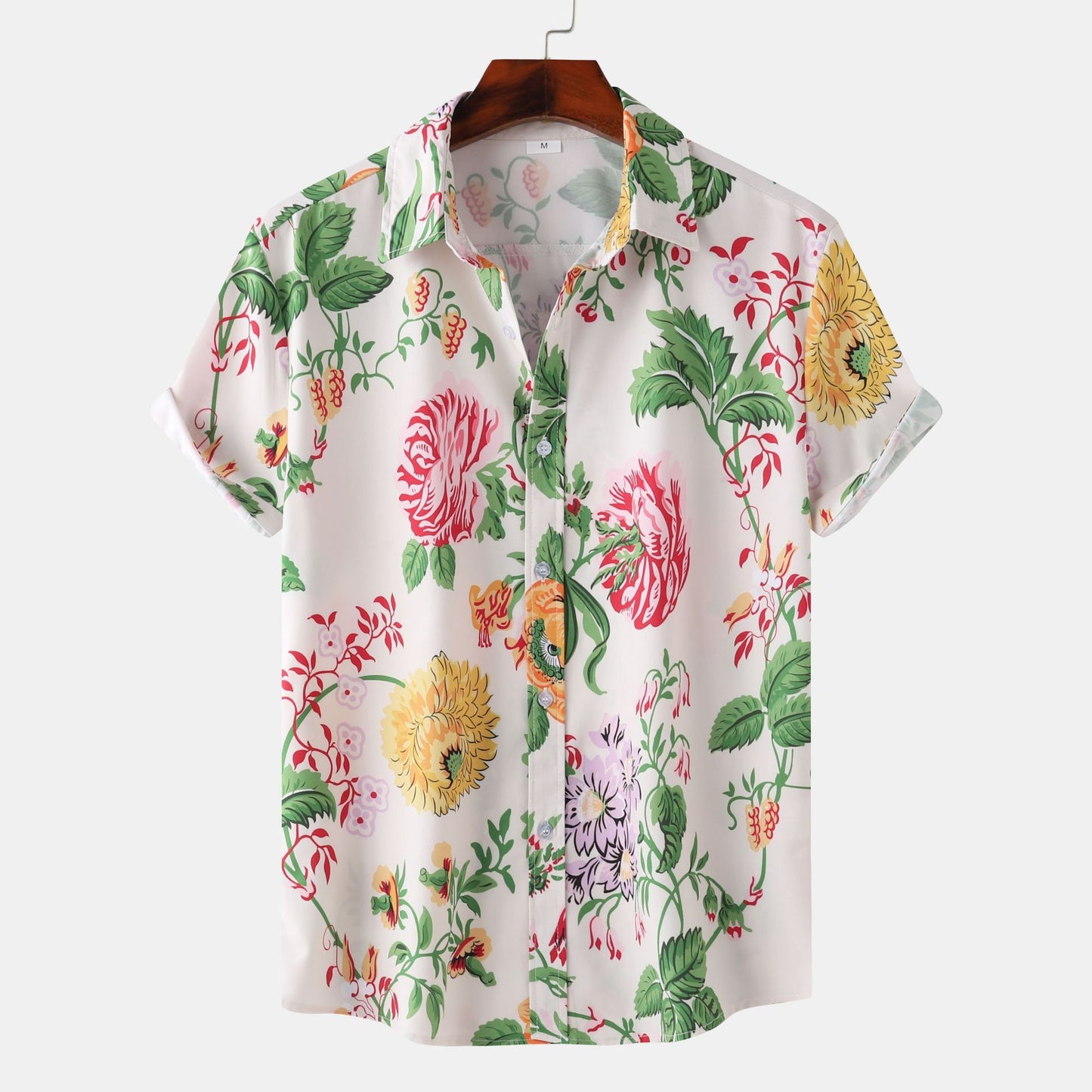 Men’s Floral Beach Shirt