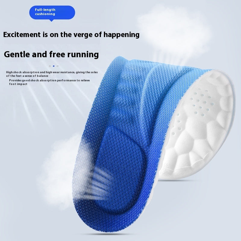 Sports 4D Shock-absorbing Insole