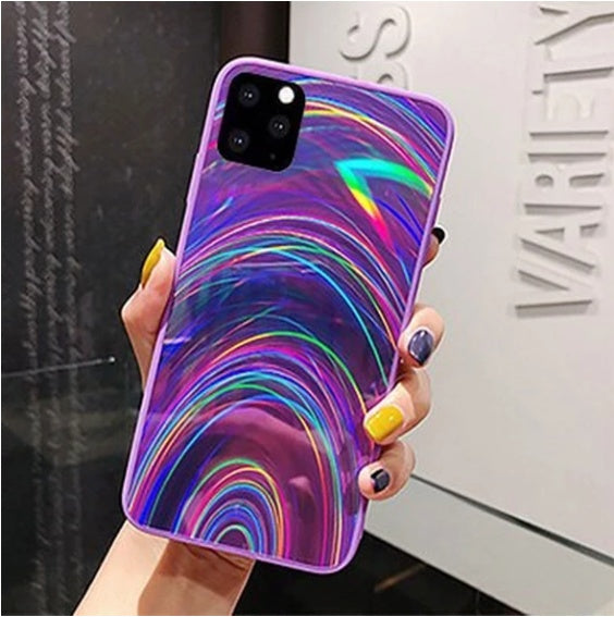 Rainbow Mirror Soft Mobile Case