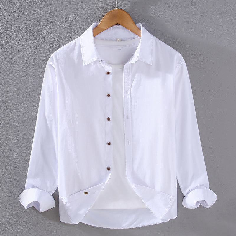 Casual Cotton Long Sleeve Shirt