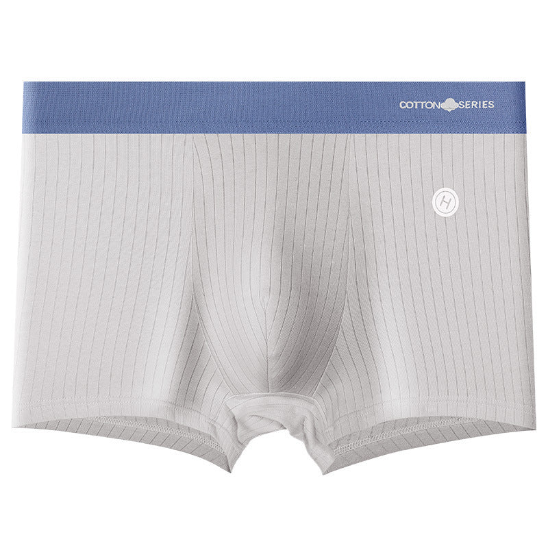 Men's Antibacterial Seamless Cotton Underwear