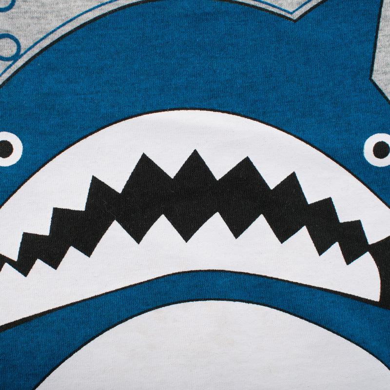 Kids Shark Printed T-shirt