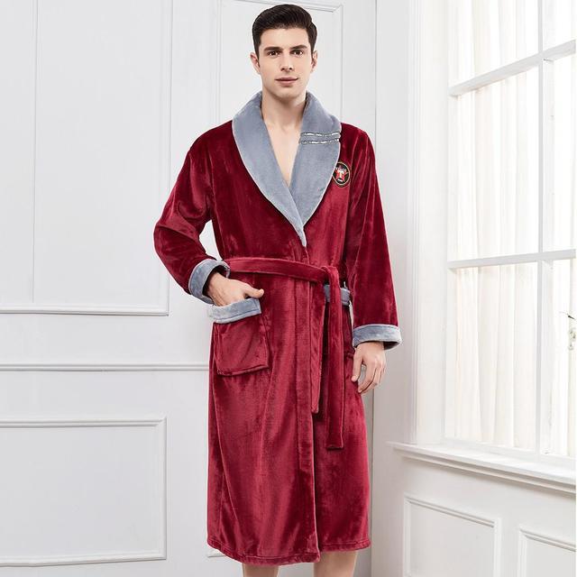 Elegant Winter Robe Gown Unisex