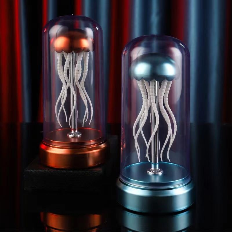 Mechanical Jellyfish Music Box with Ambience Light