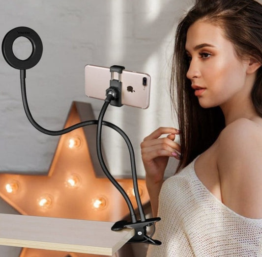 LED Selfie Ring Light with Adjustable 8cm Stand hoozistyle.com