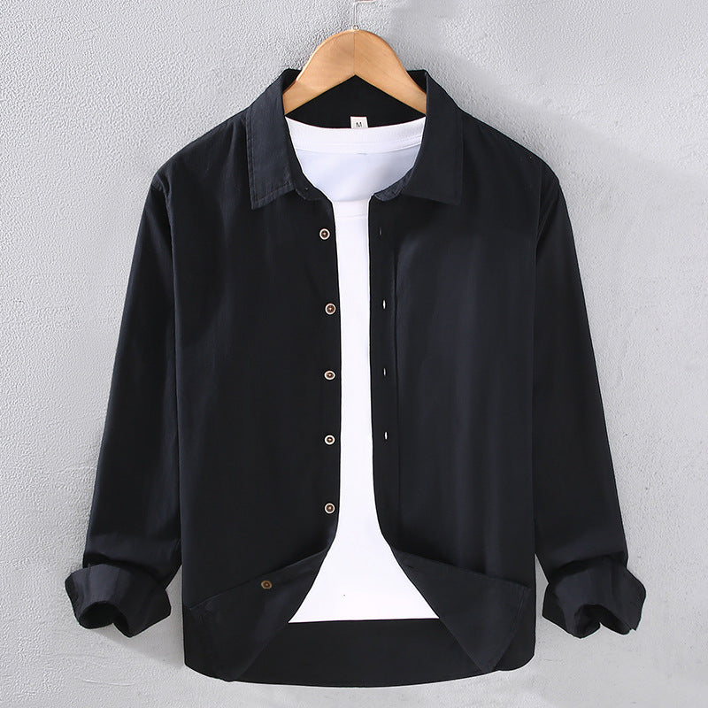 Casual Cotton Long Sleeve Shirt