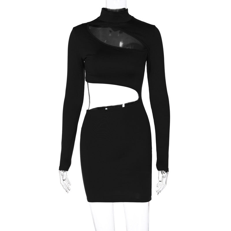 Fashion Cutout Long Sleeve Dress