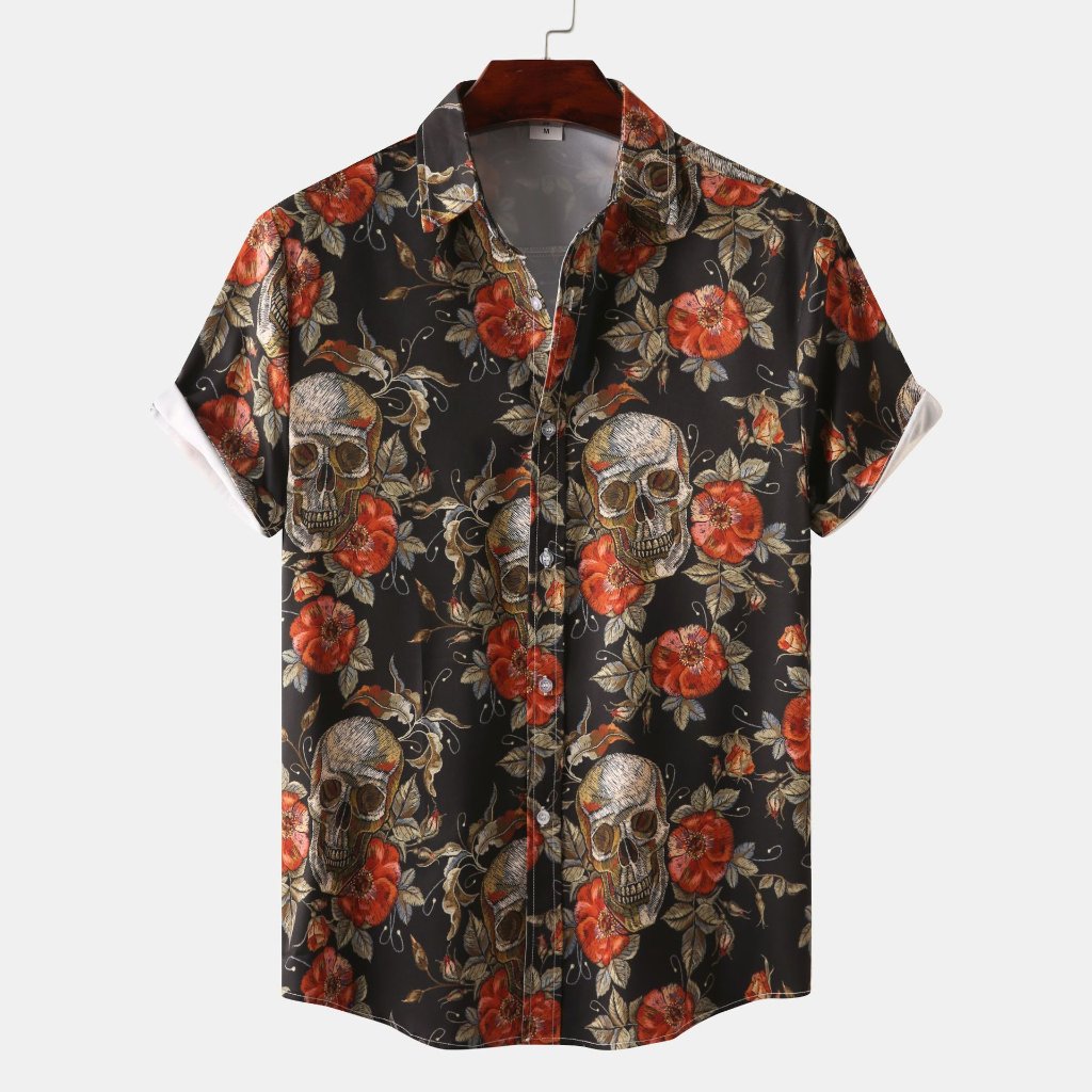 Men's Loose BF Style Shirt on hoozimstyle.com