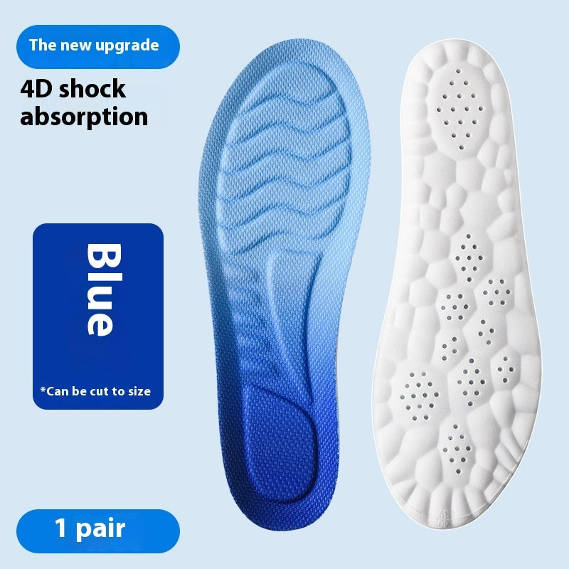 Sports 4D Shock-absorbing Insole