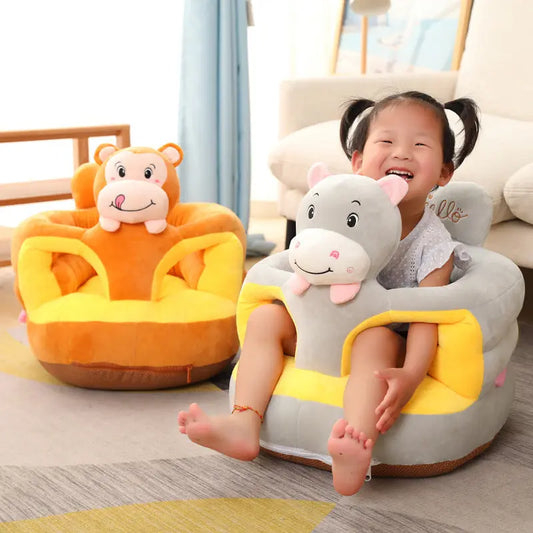 Anti-rollover Baby Learns to Sit Plush Toy Hoozim Style