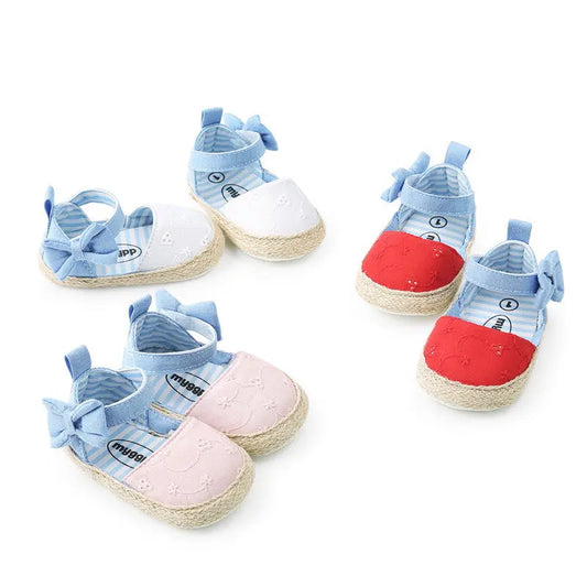 Bowknot Breathable Baby Shoes Hoozim Style