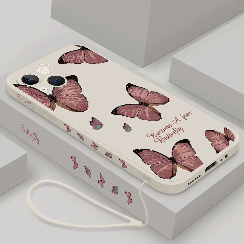 Butterfly Phone Case For Ladies Hoozim Style