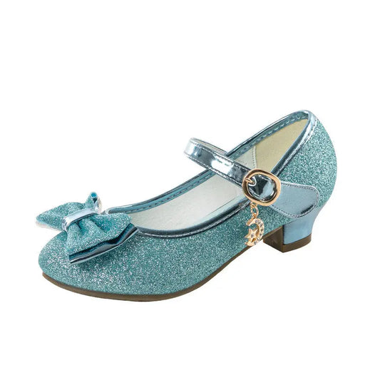 Girls Crystal Leather Shoes Hoozim Style