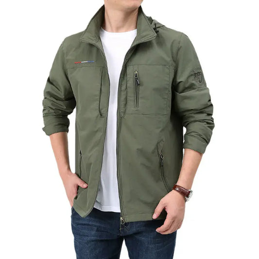 Men's Casual Fashion Light Jacket Hoozim Style