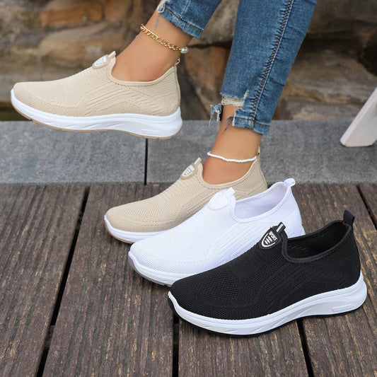 Women's Slip-on Breathable Casual Sneakers