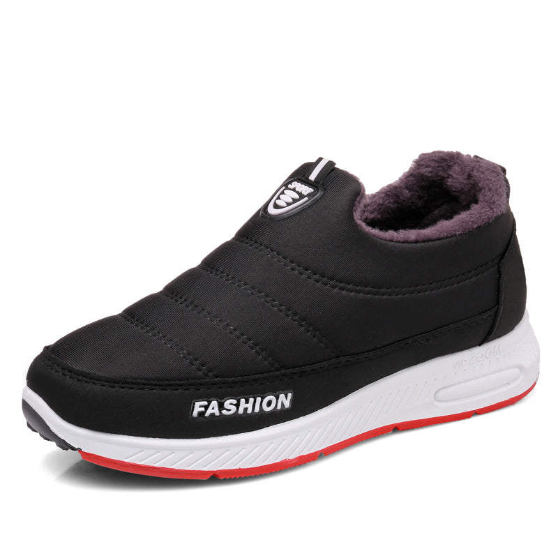 Women's Winter Fleece-lined Cloth Shoes