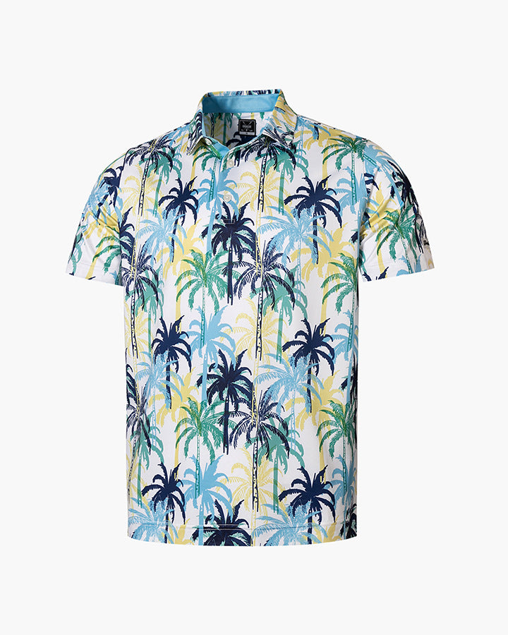 Men's Summer Printed Short Sleeves Shirt