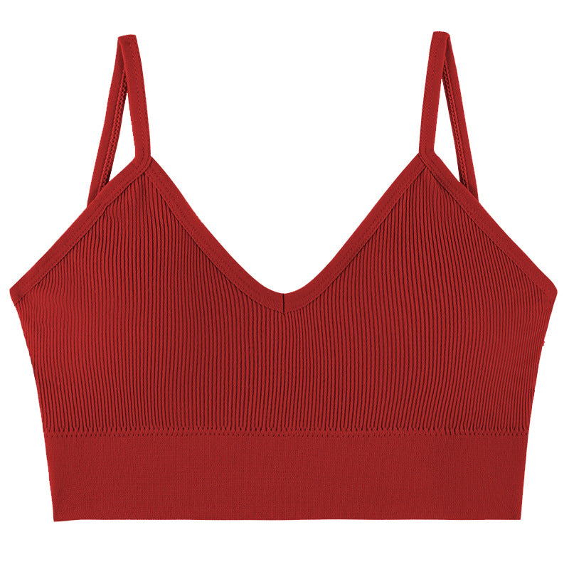 Wrapped Chest Seamless Bra