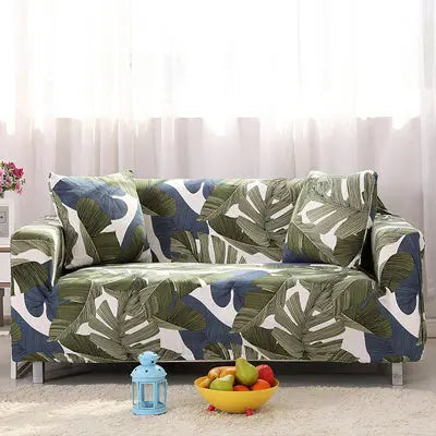 Printed Sofa Cushion and Sofa Cover Hoozim Style