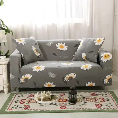 Printed Sofa Cushion and Sofa Cover Hoozim Style