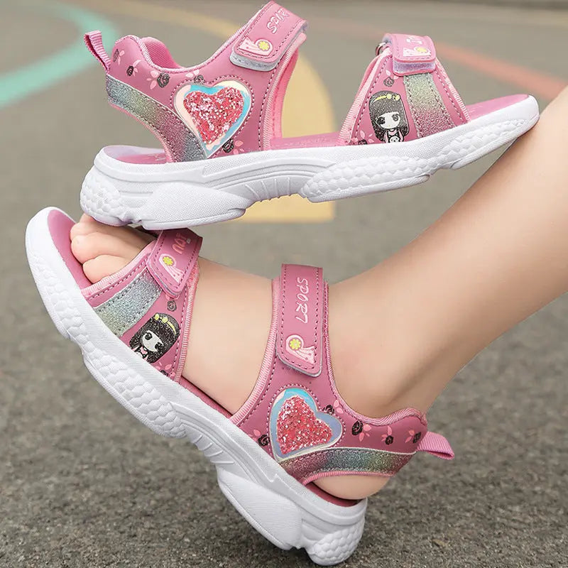 Stylish, Comfortable, and Breathable Sandals for Girls Hoozim Style