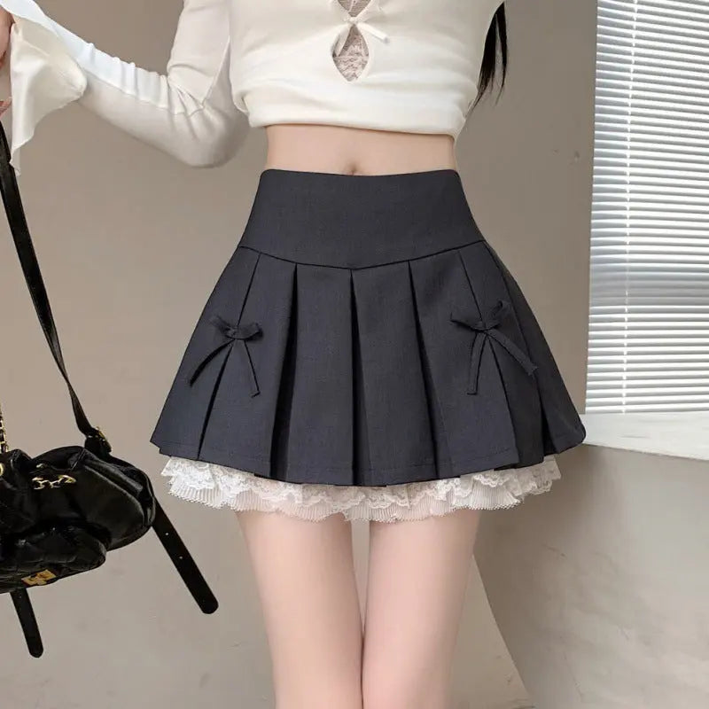 Women's Summer Bow Skirt hoozimstyle.com