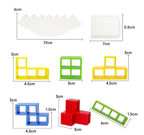 Balance Stacking Puzzle Building Blocks