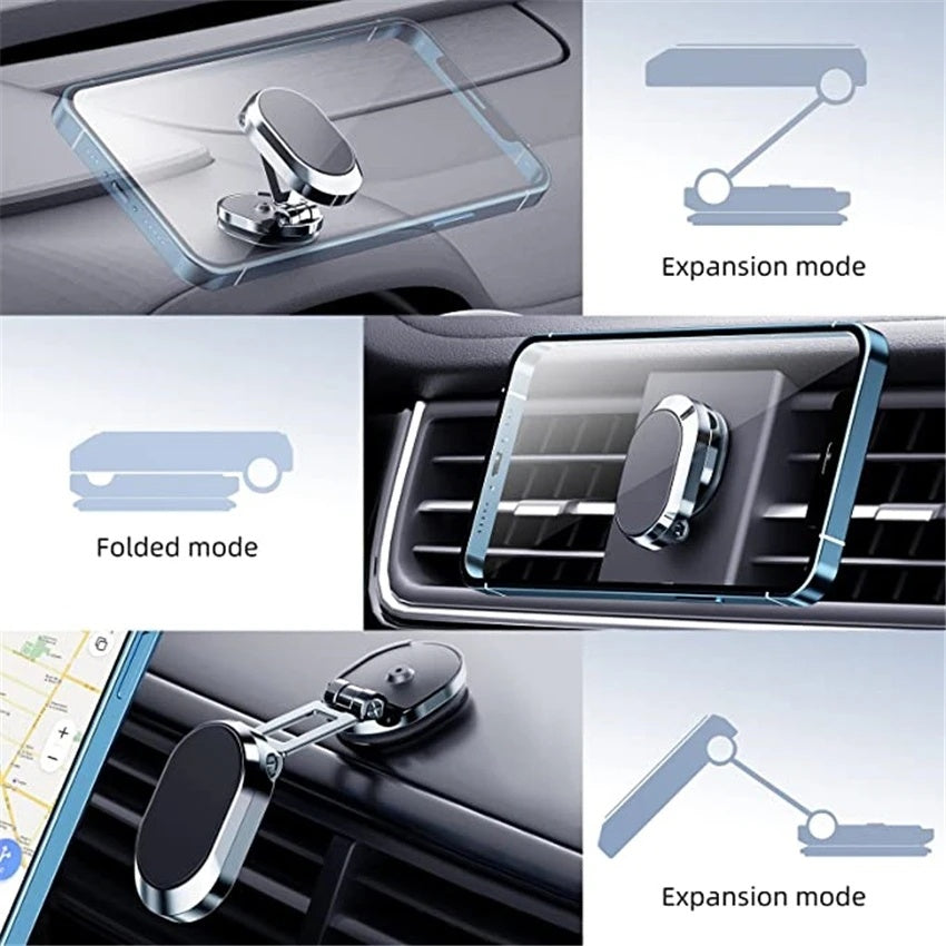 Versatile Magnetic Car Phone Holder