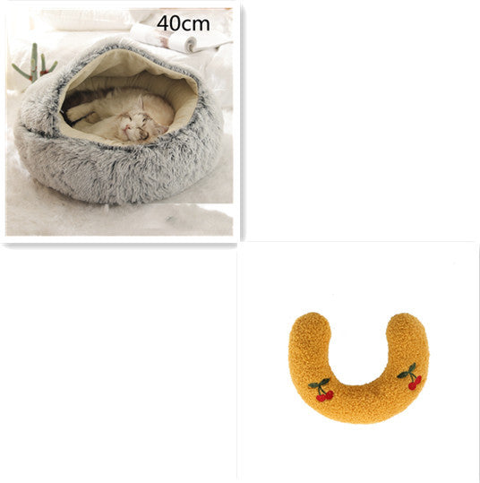 Pet Dog And Cat Bed Round