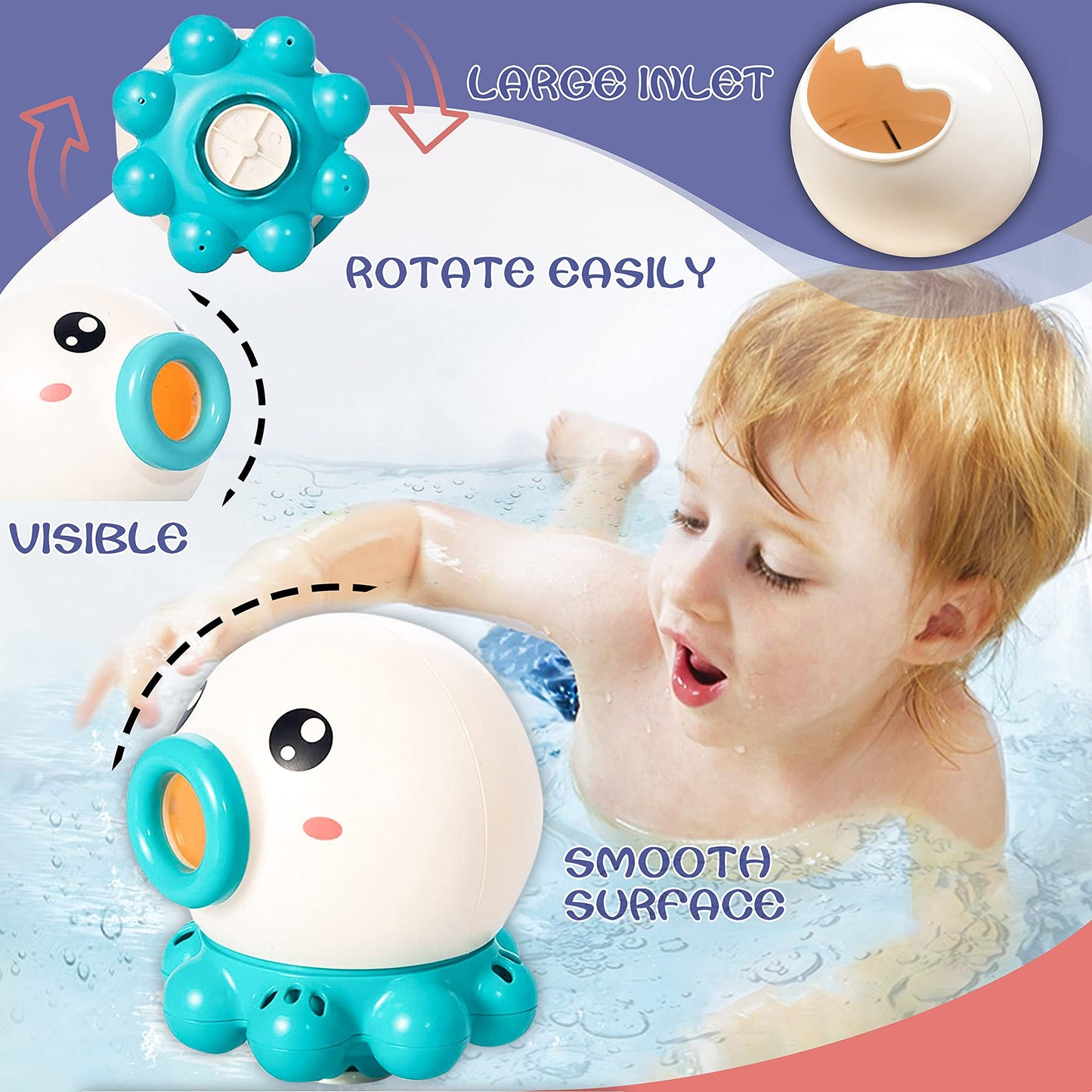 Interactive Baby Bath Toys