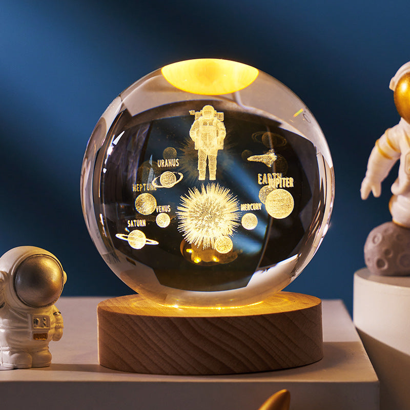 3D Planetary Design Night Lamp