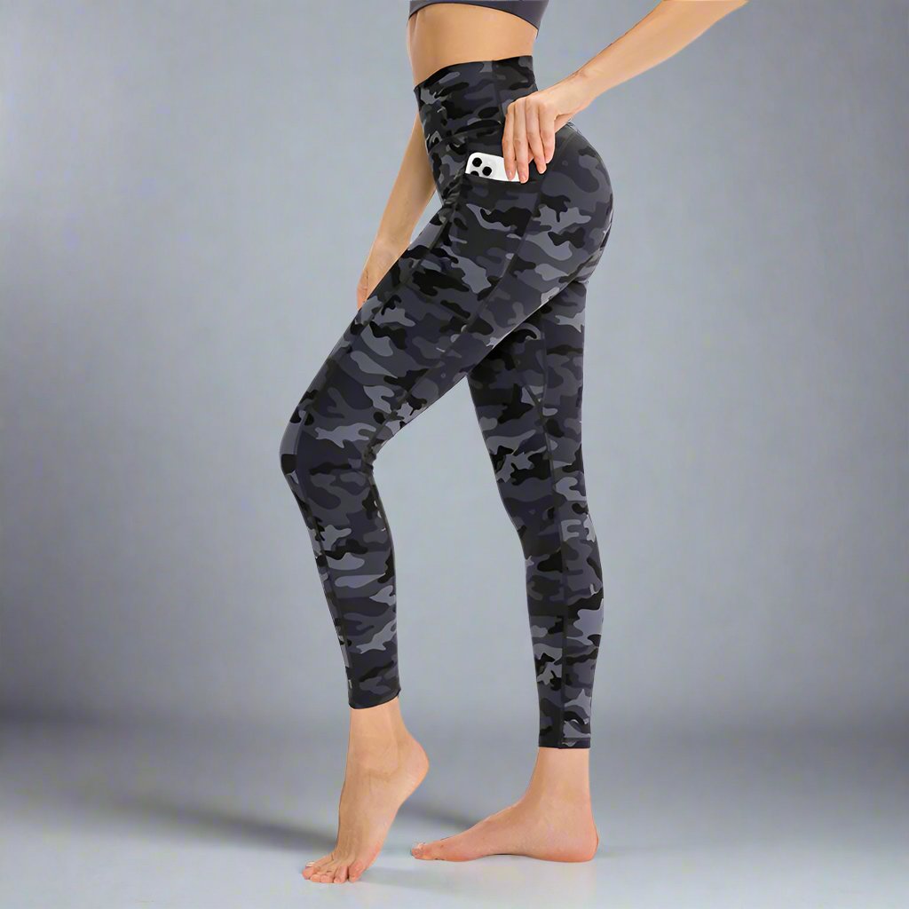 High Waisted Hip Lifted Workout Pants Hoozimstyle.com