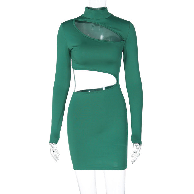 Fashion Cutout Long Sleeve Dress