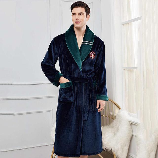 Elegant Winter Robe Gown Unisex