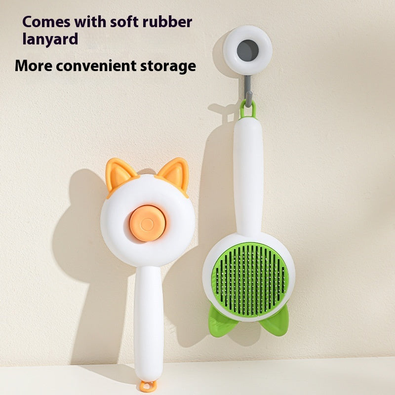 Pets Self-Cleaning Hair Remover Brush