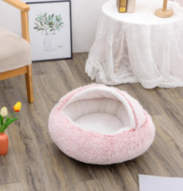 Pet Dog And Cat Bed Round