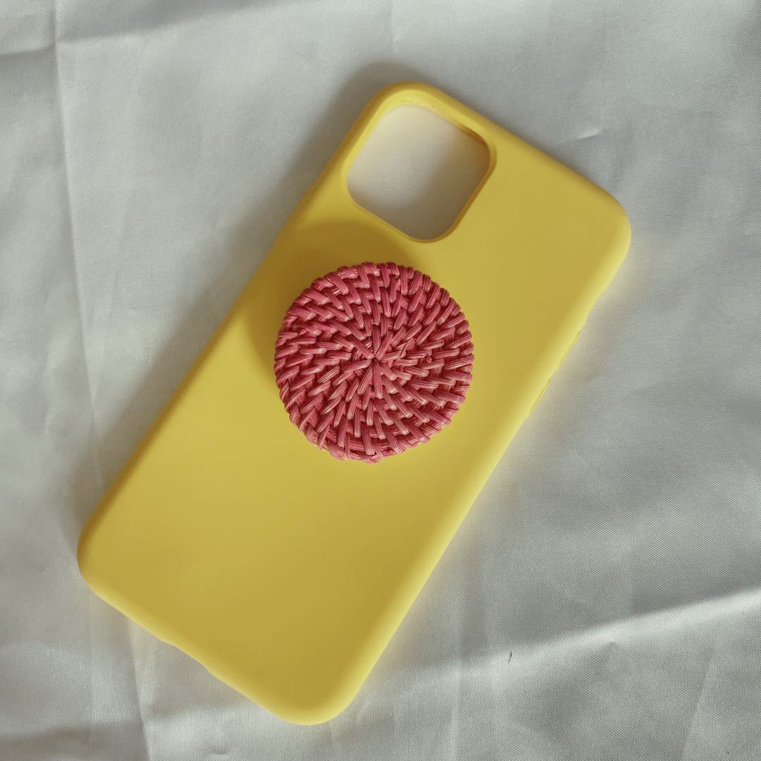 Bamboo Woven Mobile Case