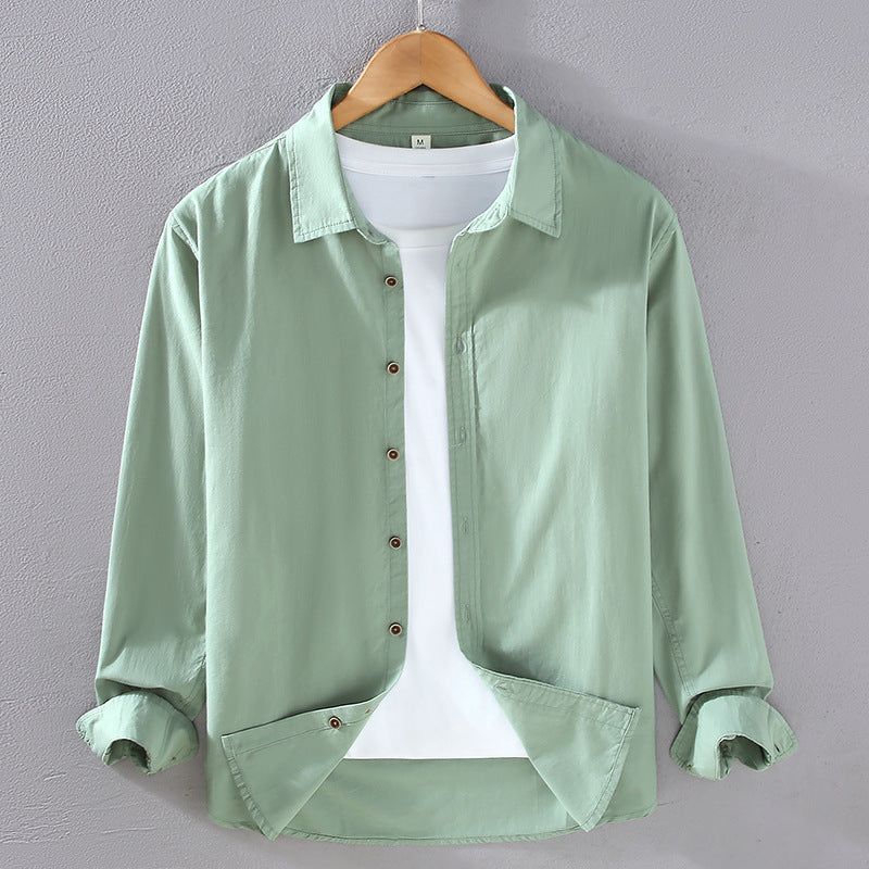 Casual Cotton Long Sleeve Shirt