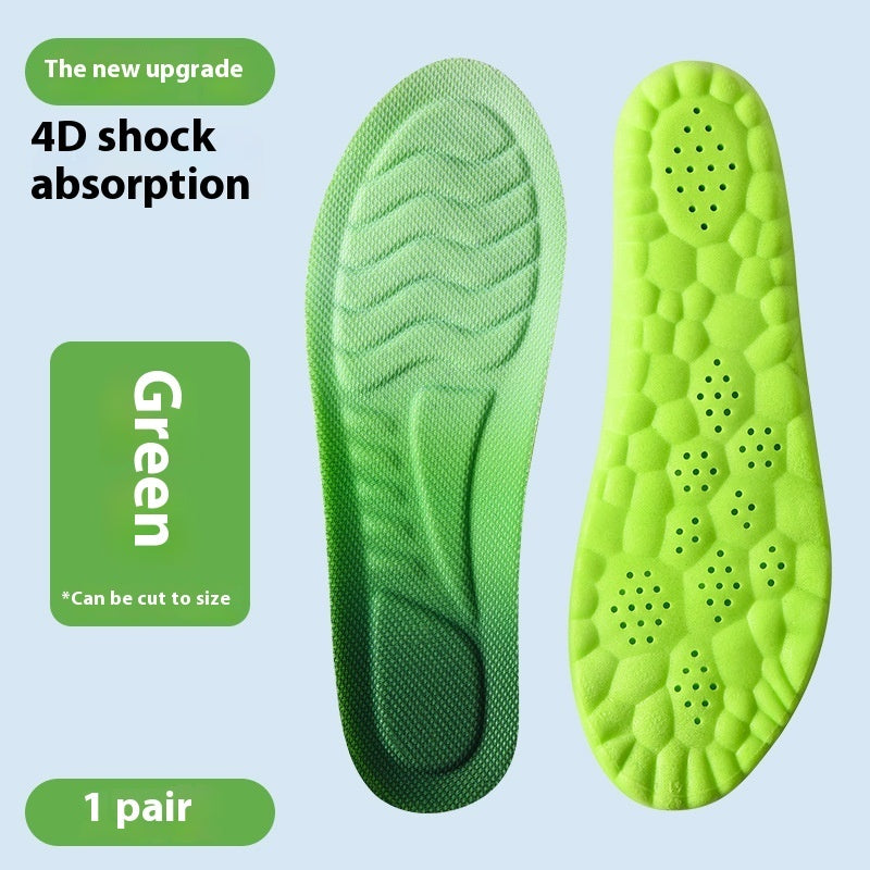 Sports 4D Shock-absorbing Insole