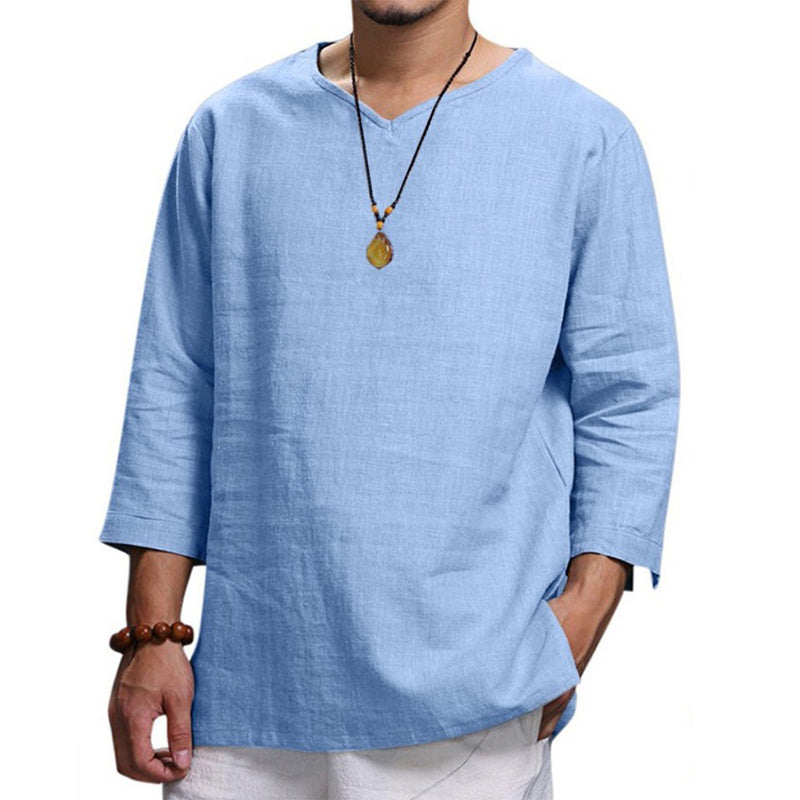 Loose Casual Pullover Shirt