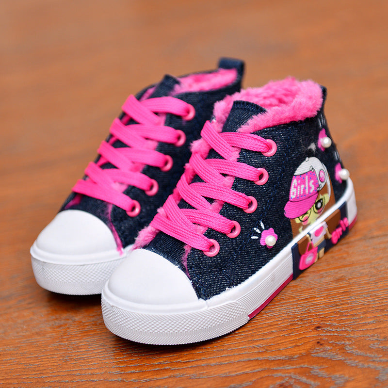 Girls' Canvas Sneakers