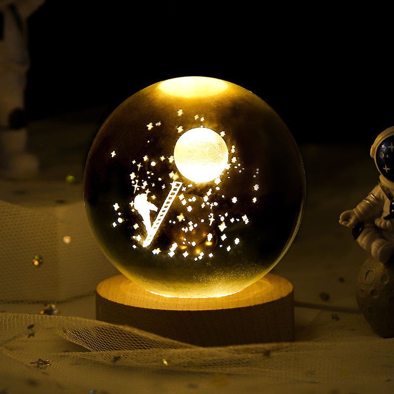 3D Planetary Design Night Lamp